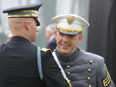 My son, Adam, graduating from West Point