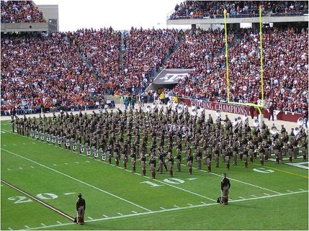 Fighting Texas aggie band...