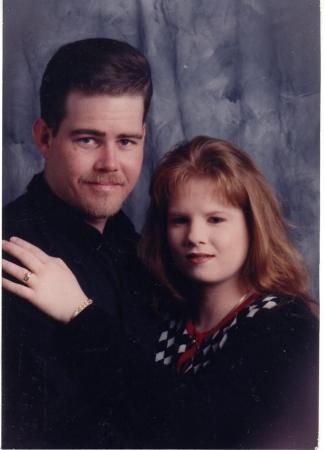 Heather and I in 2000