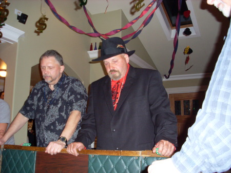 Craps table at a friends b-day party