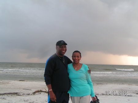 Debbie & I in Ft. Meyer, Fl