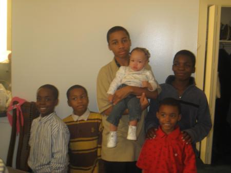 the boys and my neice