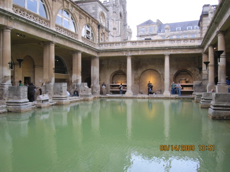 Bath, England. the roman baths 2009