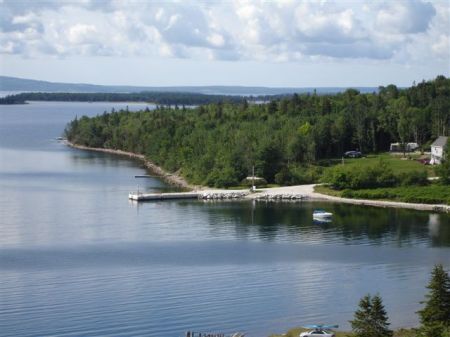 calm bay in Nova Scotia