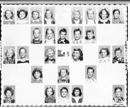 Grant Elementary Kindergartners 1951-1952