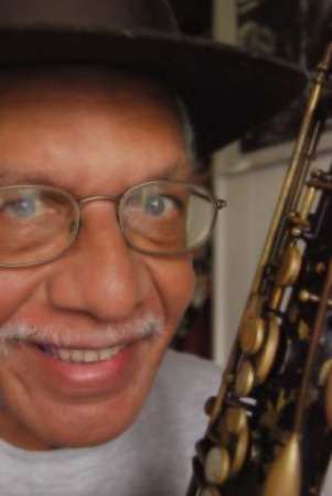 Burnell Caldwell & saxophone