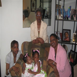 Me my grands, mother, and daughter