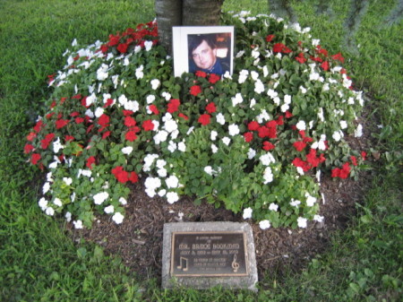 Bruces memorial at Burns Park
