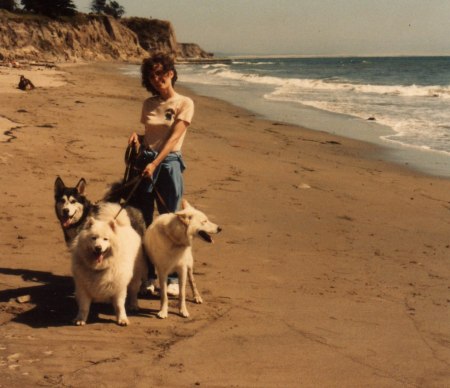 Me & my brood near Half Moon Bay