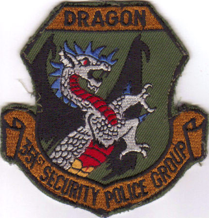 351st Security Police Group Patch