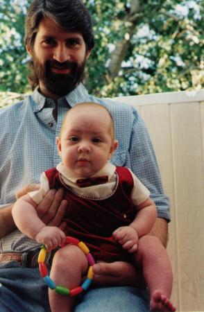 Self with my son Jonathan Sep. 1994