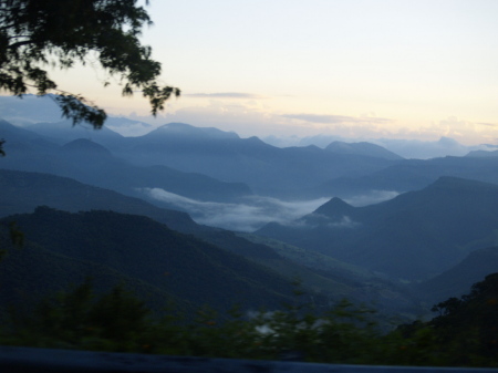 Mexico countryside on the way to Sayulita