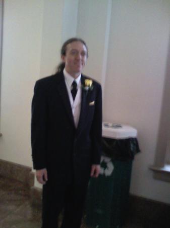 Clint (my son) on his wedding day