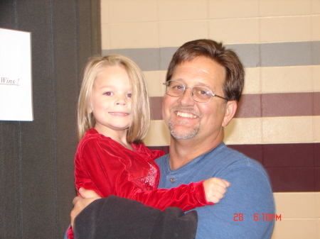 Dave and granddaughter Sarah