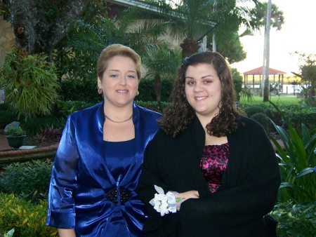 Cassie and I at Nicole's wedding