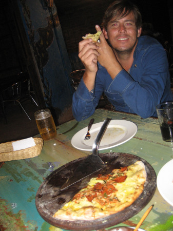 Pizza in Peru