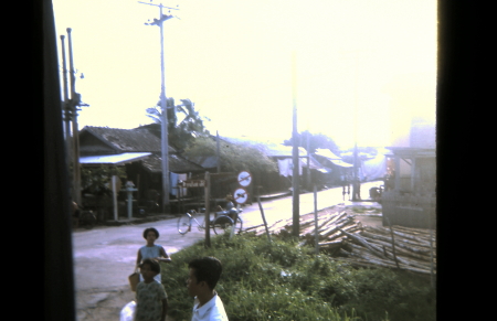 Village by Don Muang Air Base, 1968