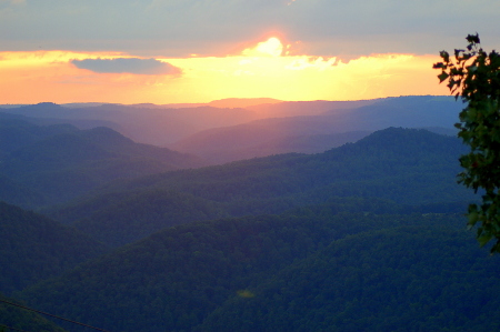 Balcony view from McKeever Lodge