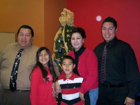 Family at Christmas 2008