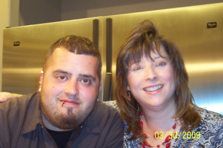 Donna and Derek (son) for his 24th Birthday