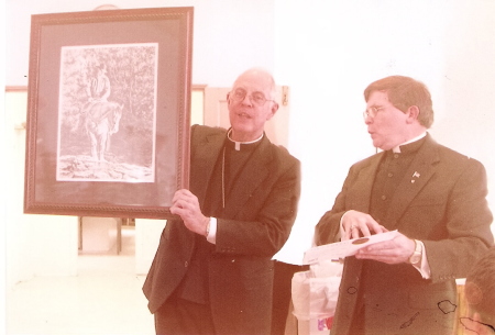 Fr. Jim and Archbishop Sheehan