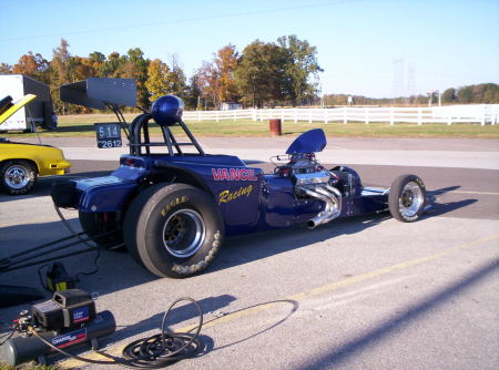 Youngest son's(Danny) race car