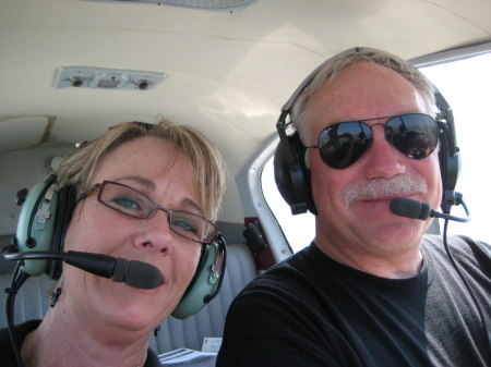 Flying with Steve Creed