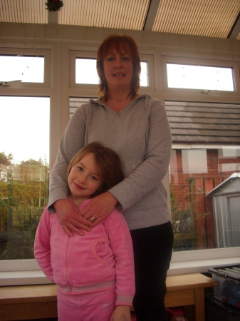Me and my daughter 2008