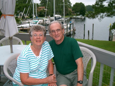Al and Edith in New Bern,NC, June 2009