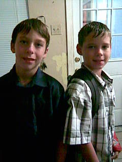 Twin boys Brandon Christian