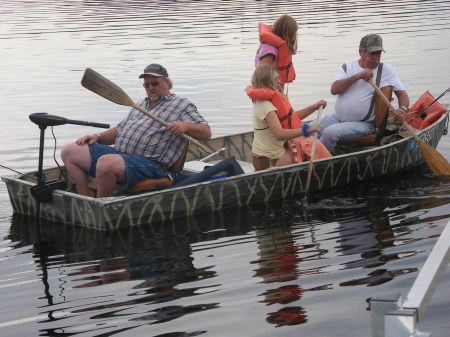 A play weekend on Fiddler lake