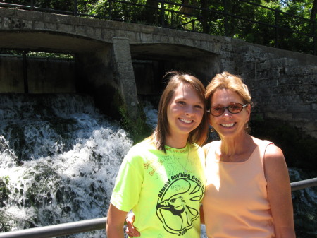 Me and my daughter Skylar at Roaring River