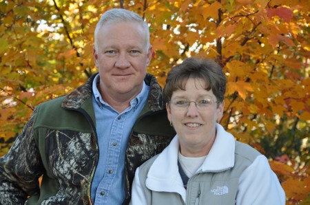 My youngest brother Mike and his wife Bobbye