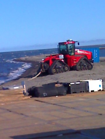 on the Beauford Sea Coast(Arctic Ocean)