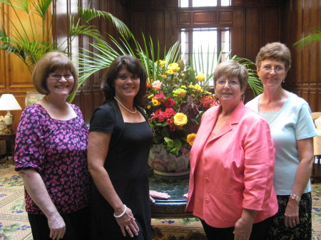 High tea with cousins at Anatole in Dallas '08