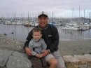 David and Dad in Monterey 2009