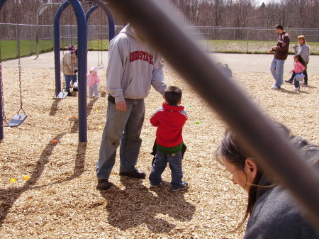 family easter egg hunt