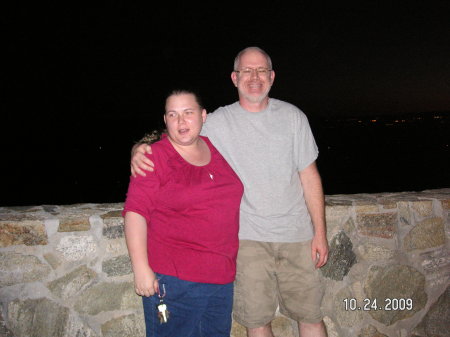 My wife, Sara and I, Mt Lemon, 2009