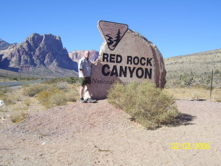 Red Rock Canyon sign