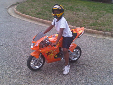 Willie on his motorcycle