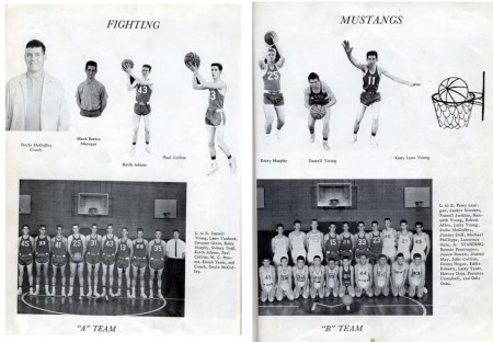 1963 Memorial High Mustangs