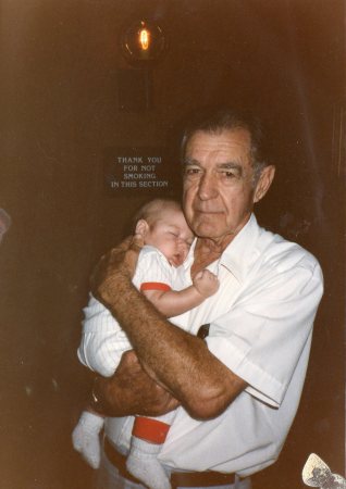 My Dad & my boy in 1986