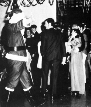 Christmas Dance Santa 1970-71