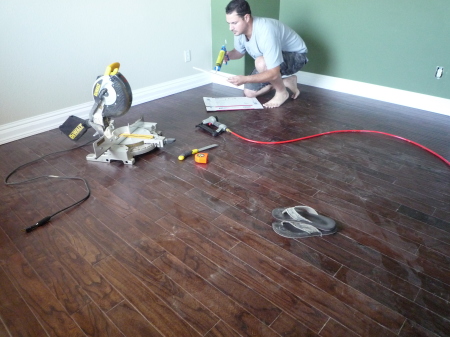 DIY Project: New flooring