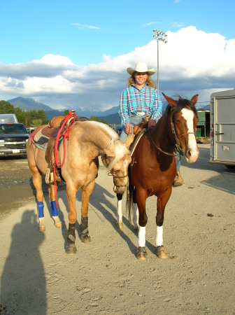 Stacey & her ponies