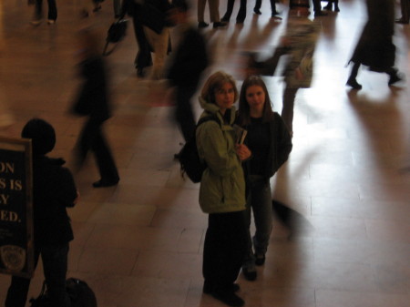 Tina & Monica Union Station NYC 2006