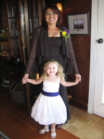 Grandma and Beth, just before the ceremony