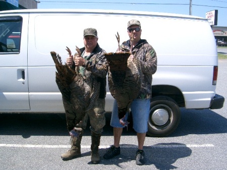 Turkey's in 2008 with Dad
