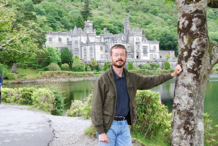 Sam at Kylemore Abbey