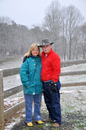 First snowfall of the winter season